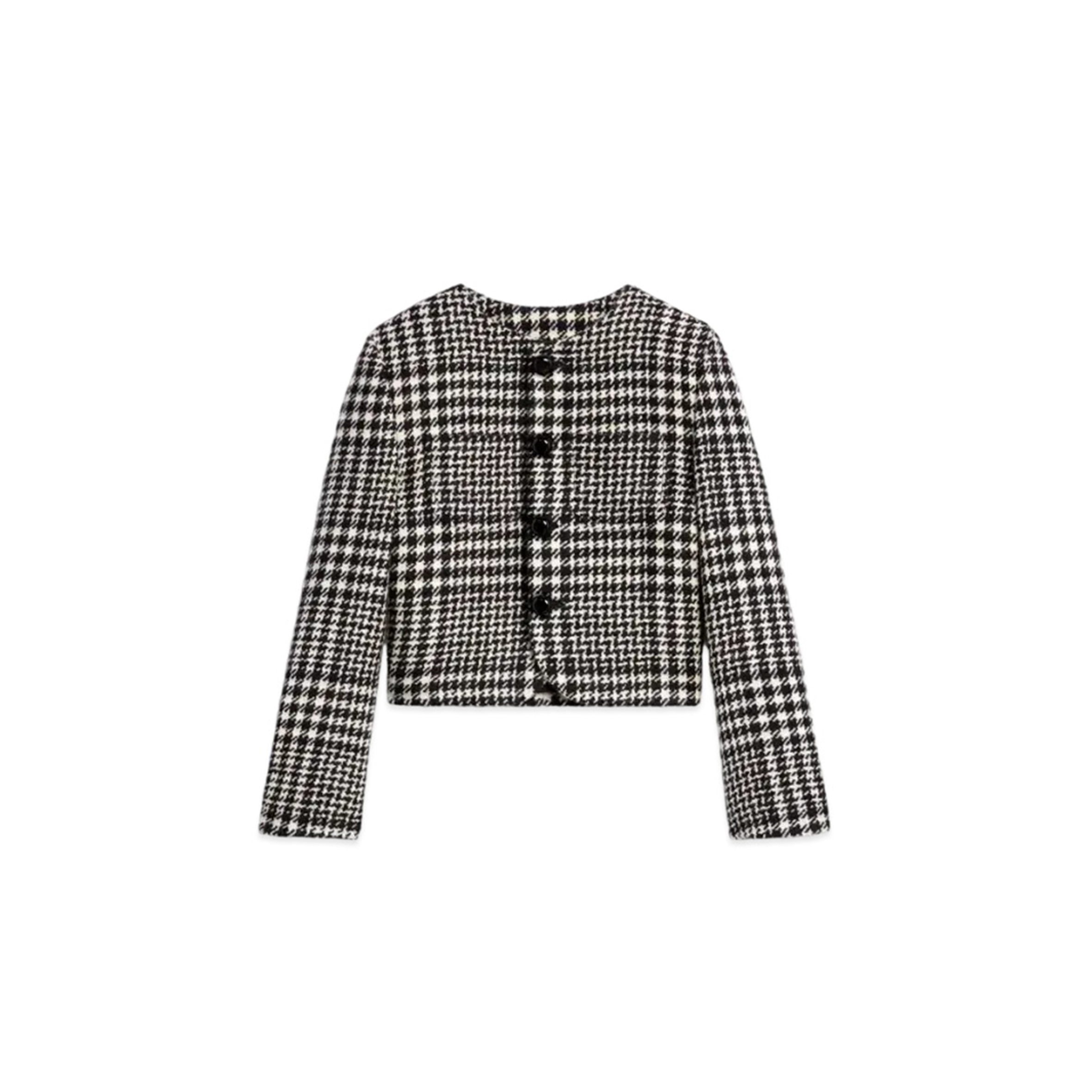 CELINE MINI DRESS WITH RUFFLES IN WOOL SABLÉ 